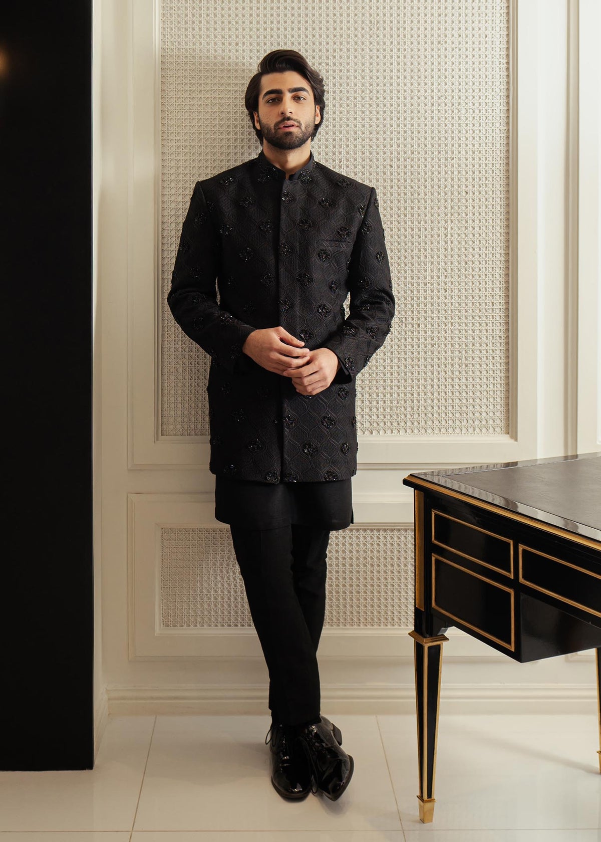 Pebble Pitch by Sadaf Fawad Khan | SFK Menswear