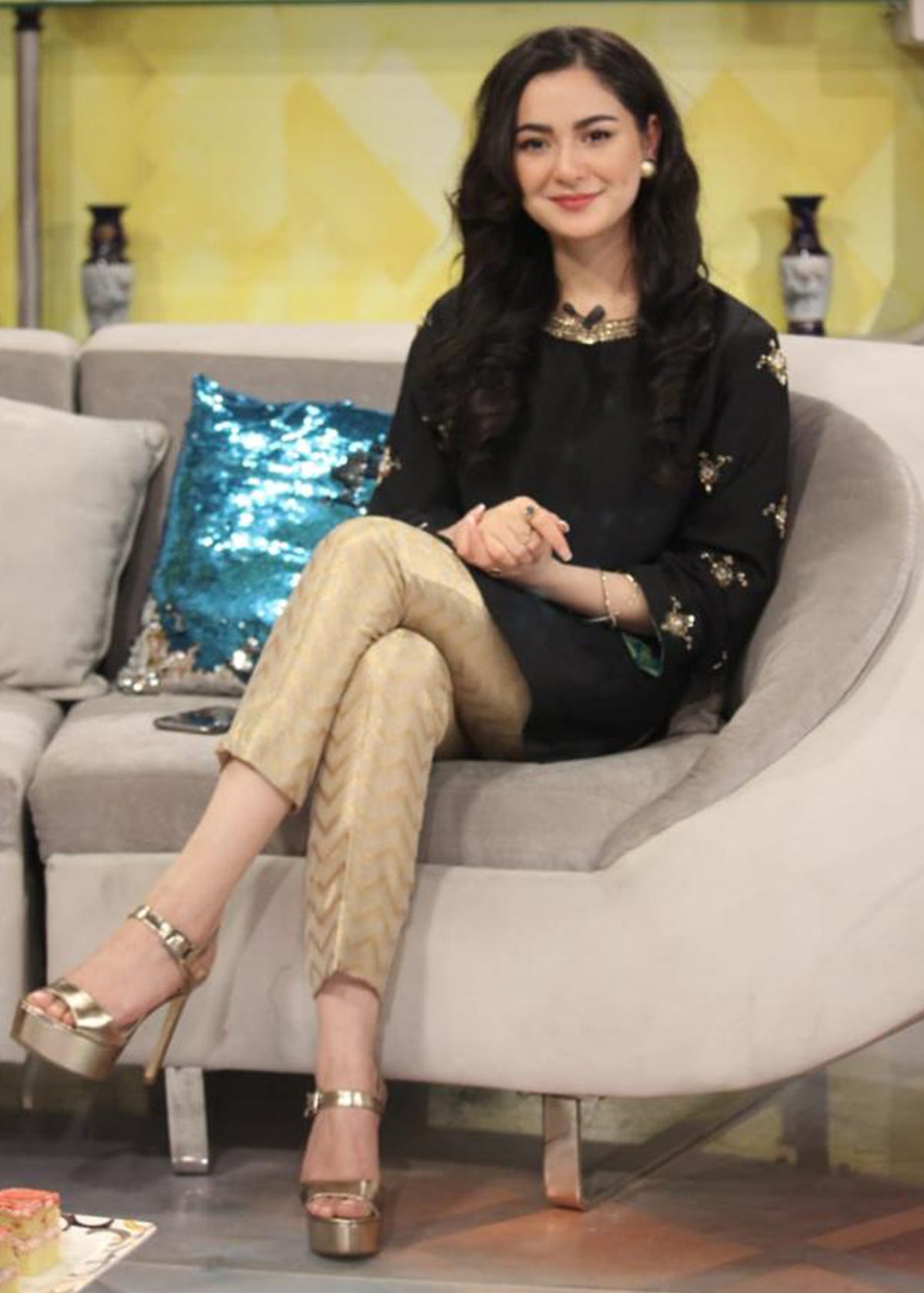 Hania Amir in Sadaf Fawad Khan — Celebrity Formal SFK Portfolio | SFK Formal