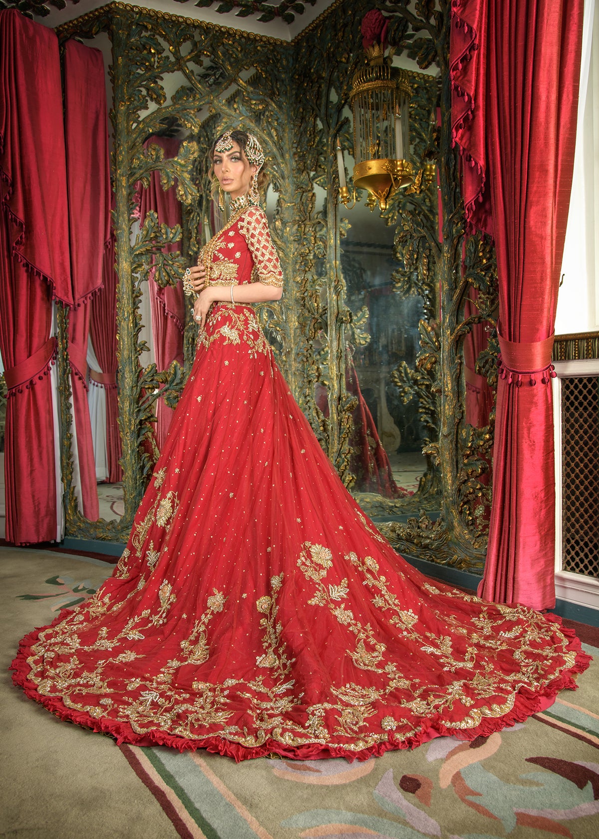 Amaryllis Bridal by Sadaf Fawad Khan — styled view | SFK Bridals