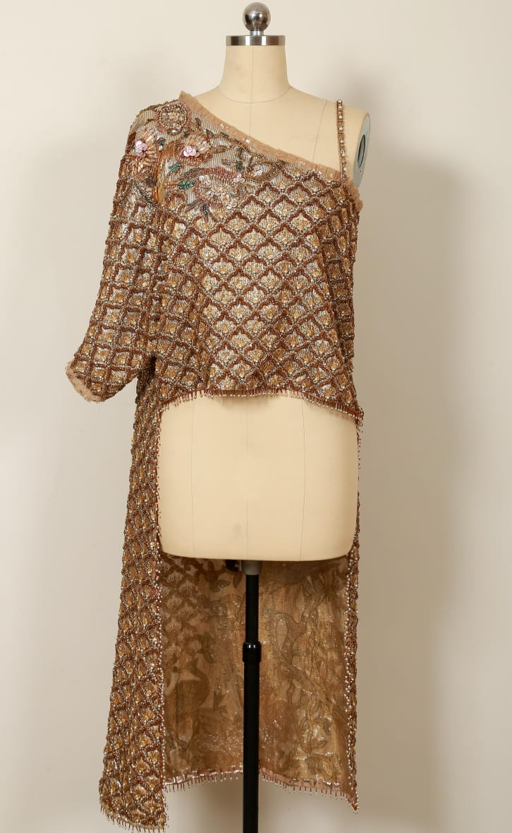 SS1 Embroidered Luxury Pret Shirt by Sadaf Fawad Khan — Designer Ready-to-Wear | SFK Luxury Pret