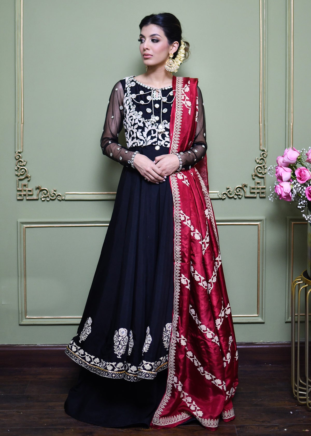 Viola by Sadaf Fawad Khan — Embellished Formal Outfit | SFK Formal
