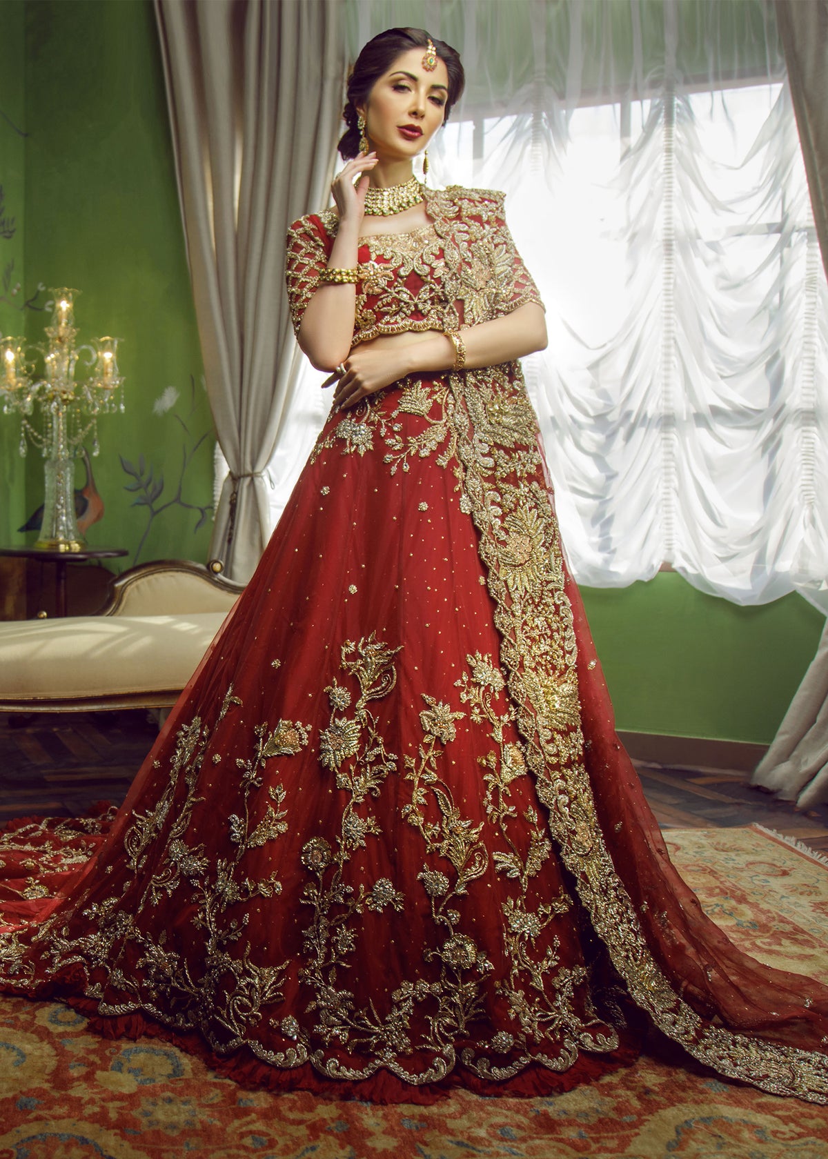 Amaryllis Bridal by Sadaf Fawad Khan — Embellished Luxury Bridal Couture | SFK Bridals