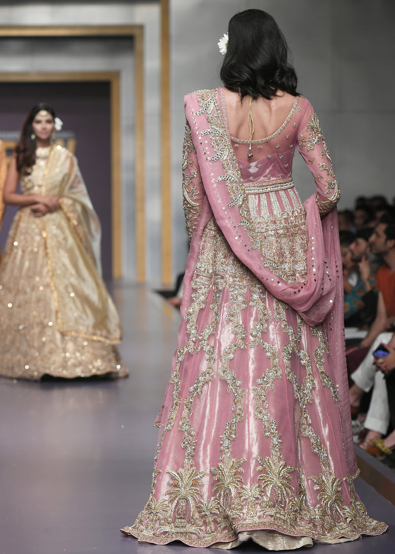 Pink Rose Luxury Pret by Sadaf Fawad Khan — detail view | SFK Bridals