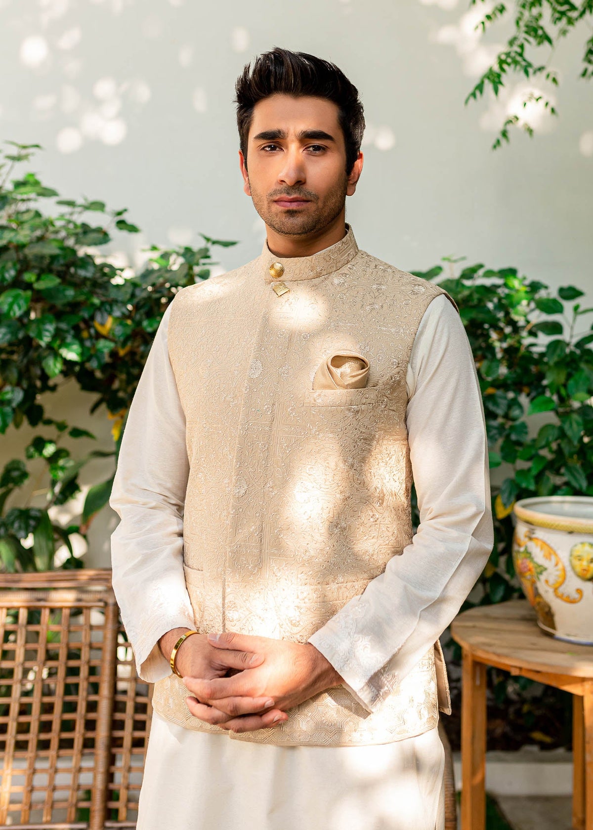 Radin C by Sadaf Fawad Khan — full length view | SFK Menswear