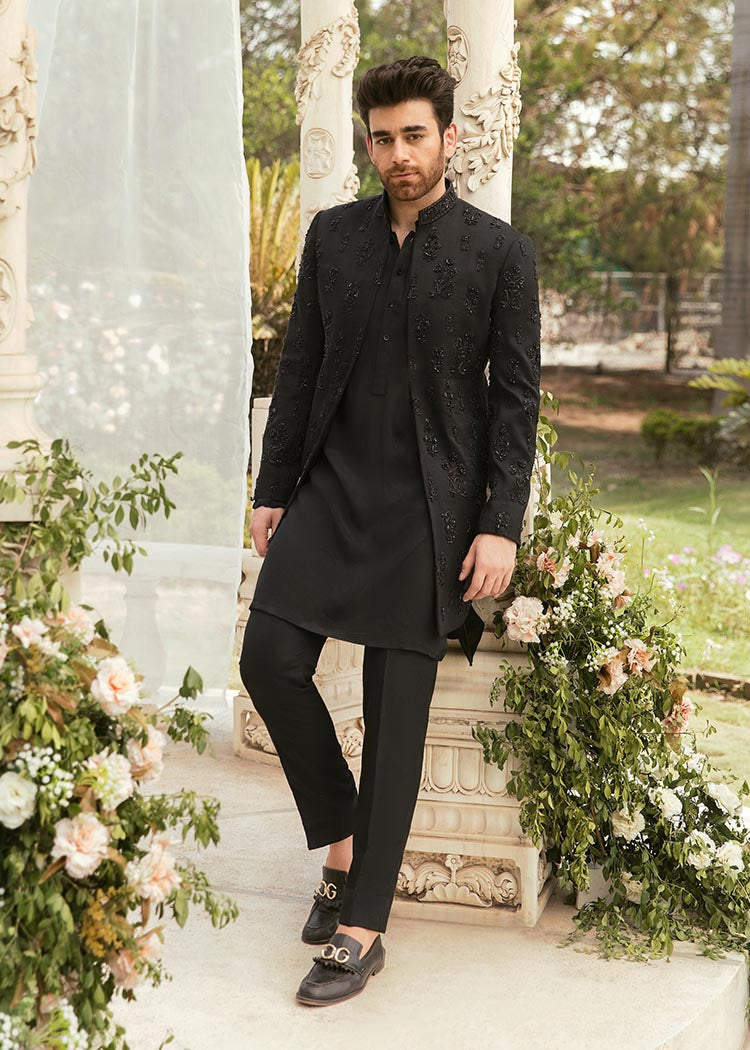 Tricon Black by Sadaf Fawad Khan | SFK Menswear
