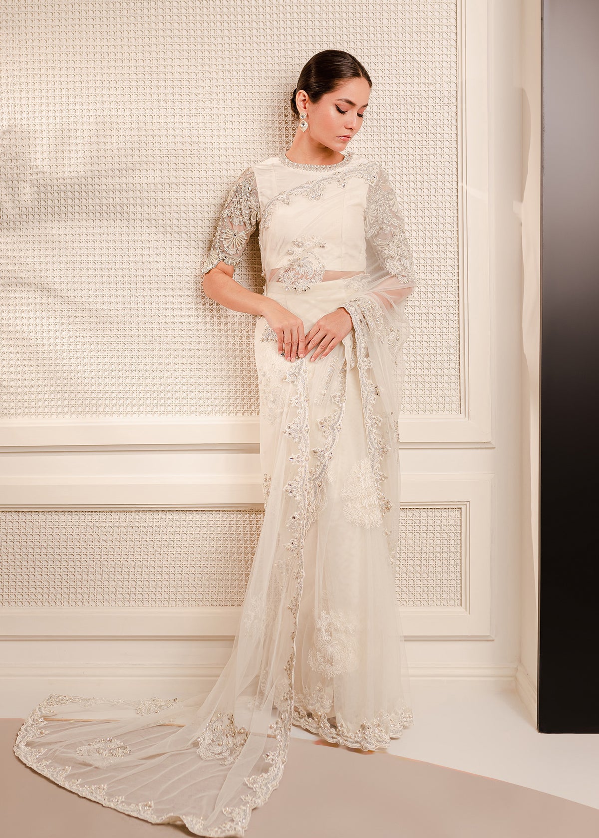 Silver Charm by Sadaf Fawad Khan | SFK Formal