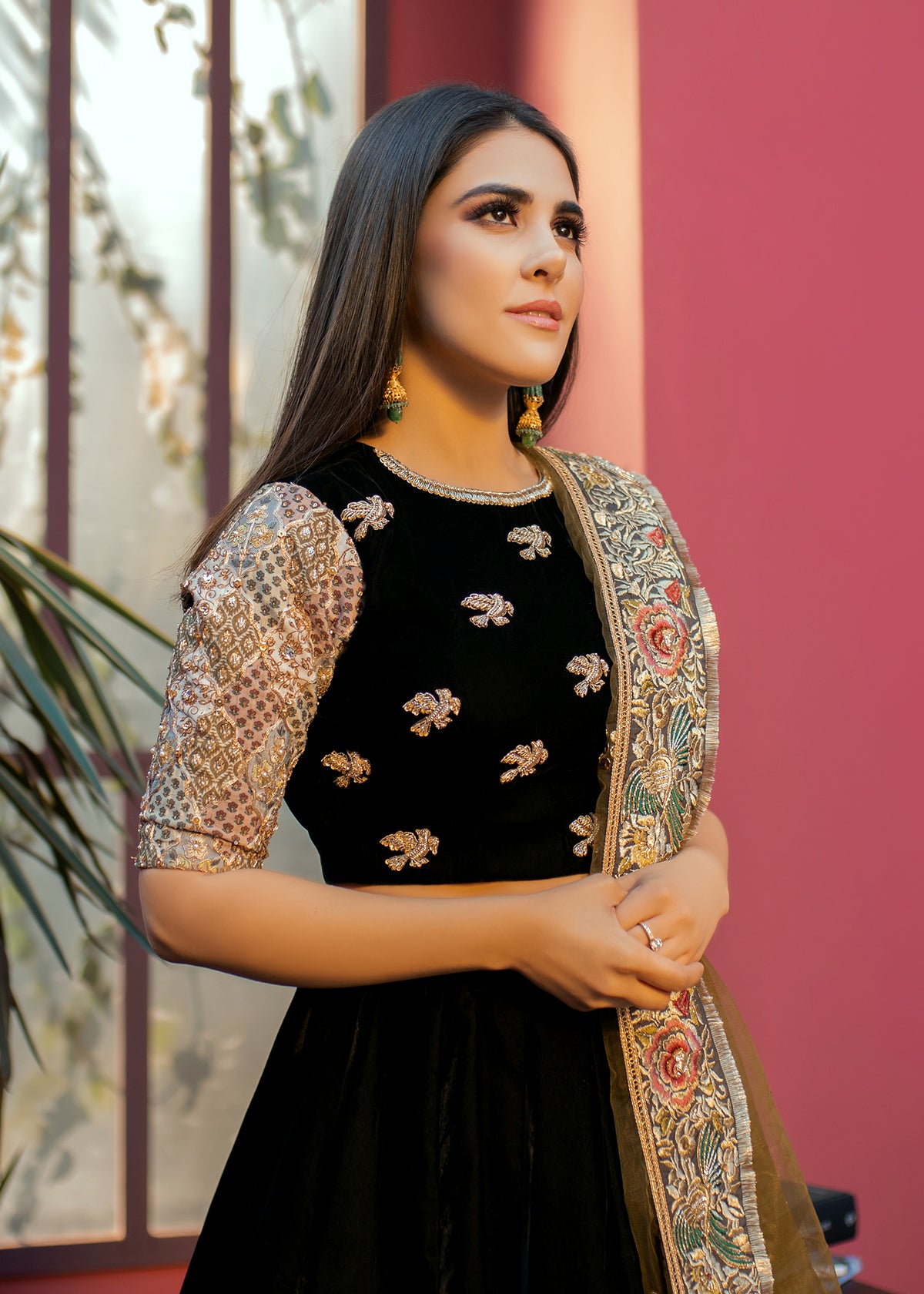 Dark Romance by Sadaf Fawad Khan — detail view | SFK Formal