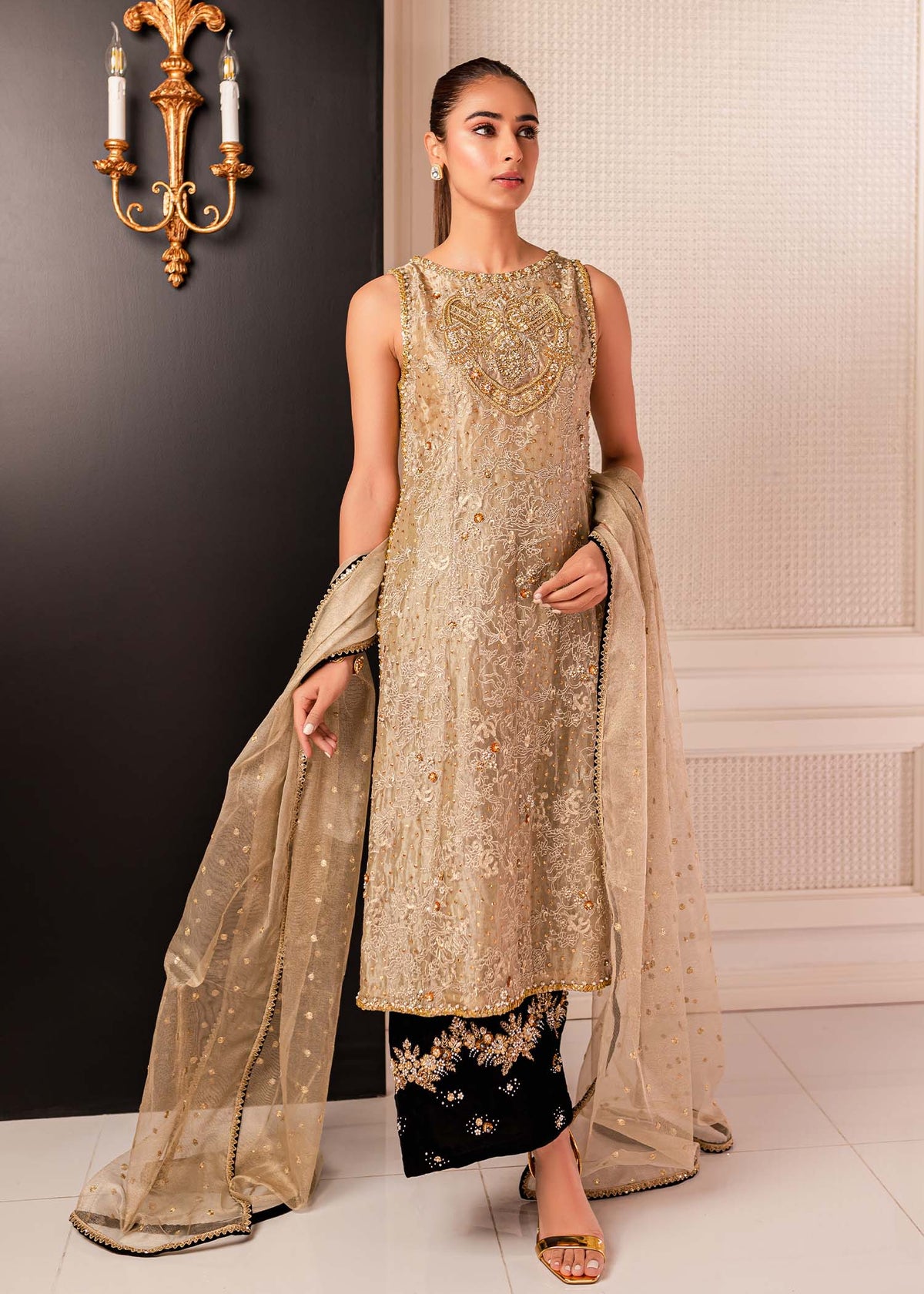 Hazelnut by Sadaf Fawad Khan | SFK Formal