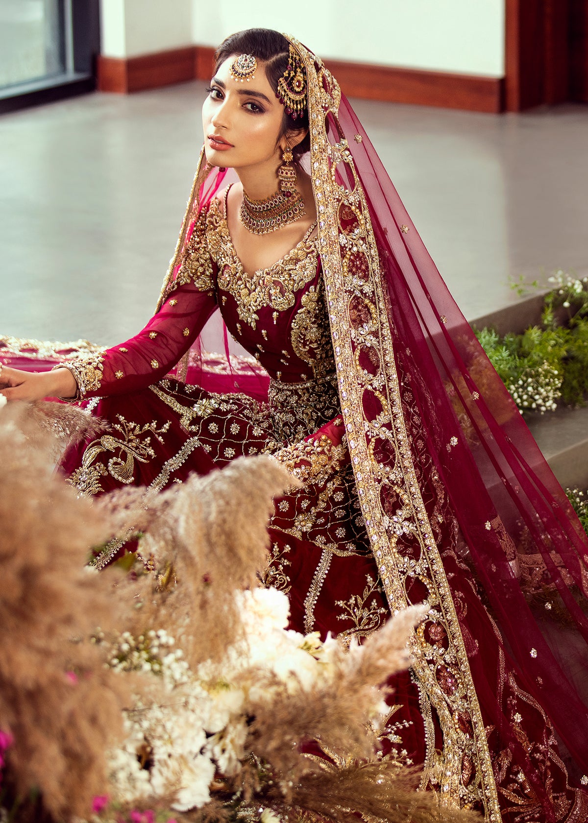 Suraiya by Sadaf Fawad Khan — detail view | SFK Formal
