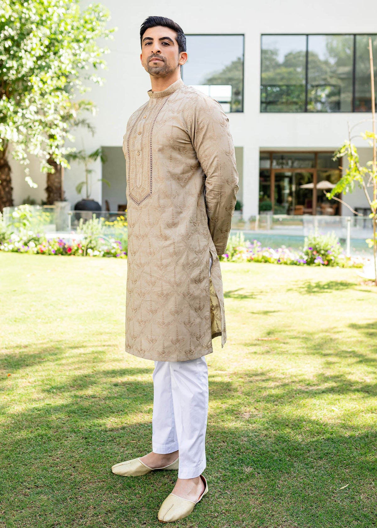 Greige by Sadaf Fawad Khan | SFK Menswear