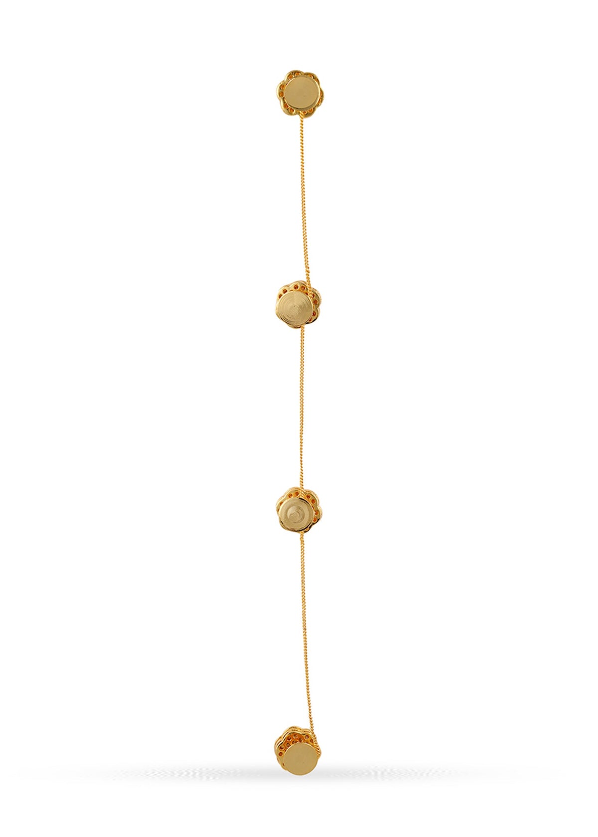 Button Pati 2 by Sadaf Fawad Khan — side view | SFK Menswear Accessories