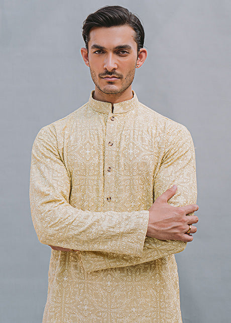 Shuja B by Sadaf Fawad Khan — side view | SFK Menswear