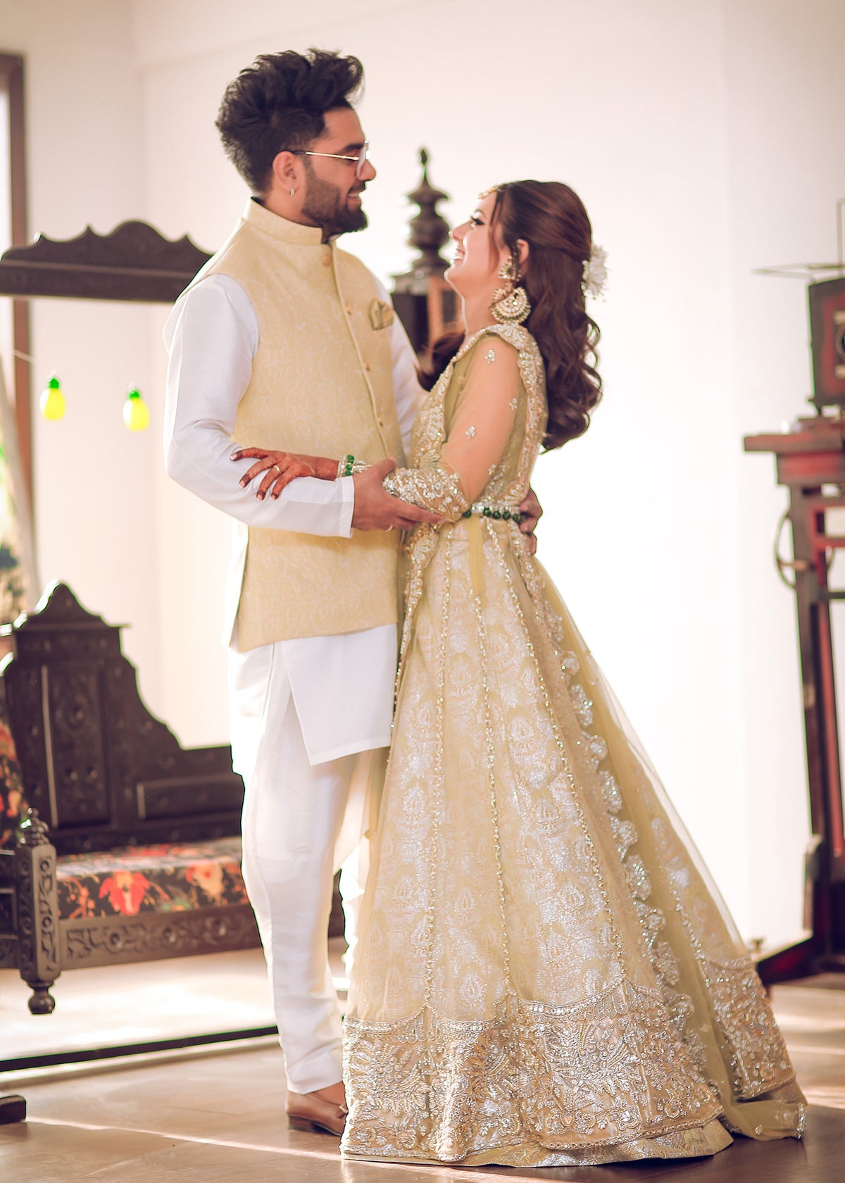 Iqra Yasir in Sadaf Fawad Khan — detail view | SFK Formal
