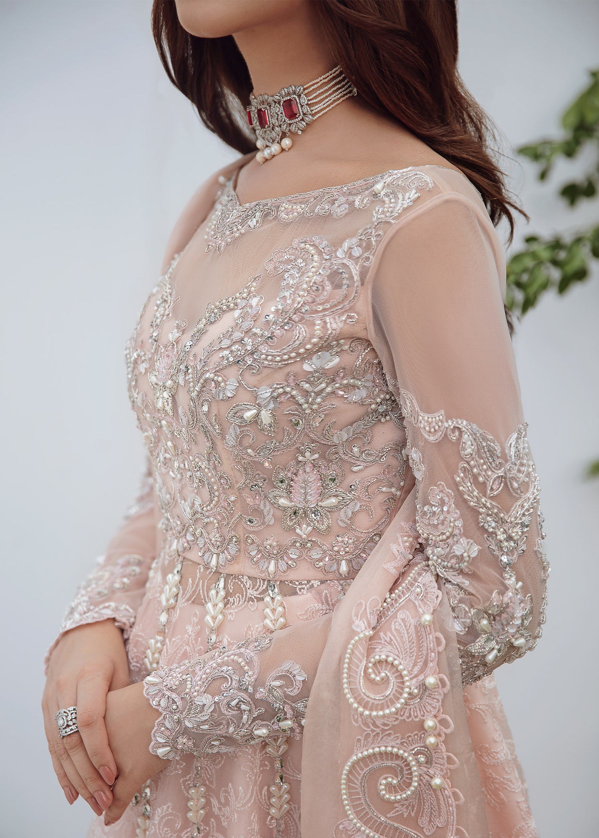 Pink Love by Sadaf Fawad Khan — styled view | SFK Formal