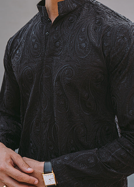 Arzoo A by Sadaf Fawad Khan — side view | SFK Menswear