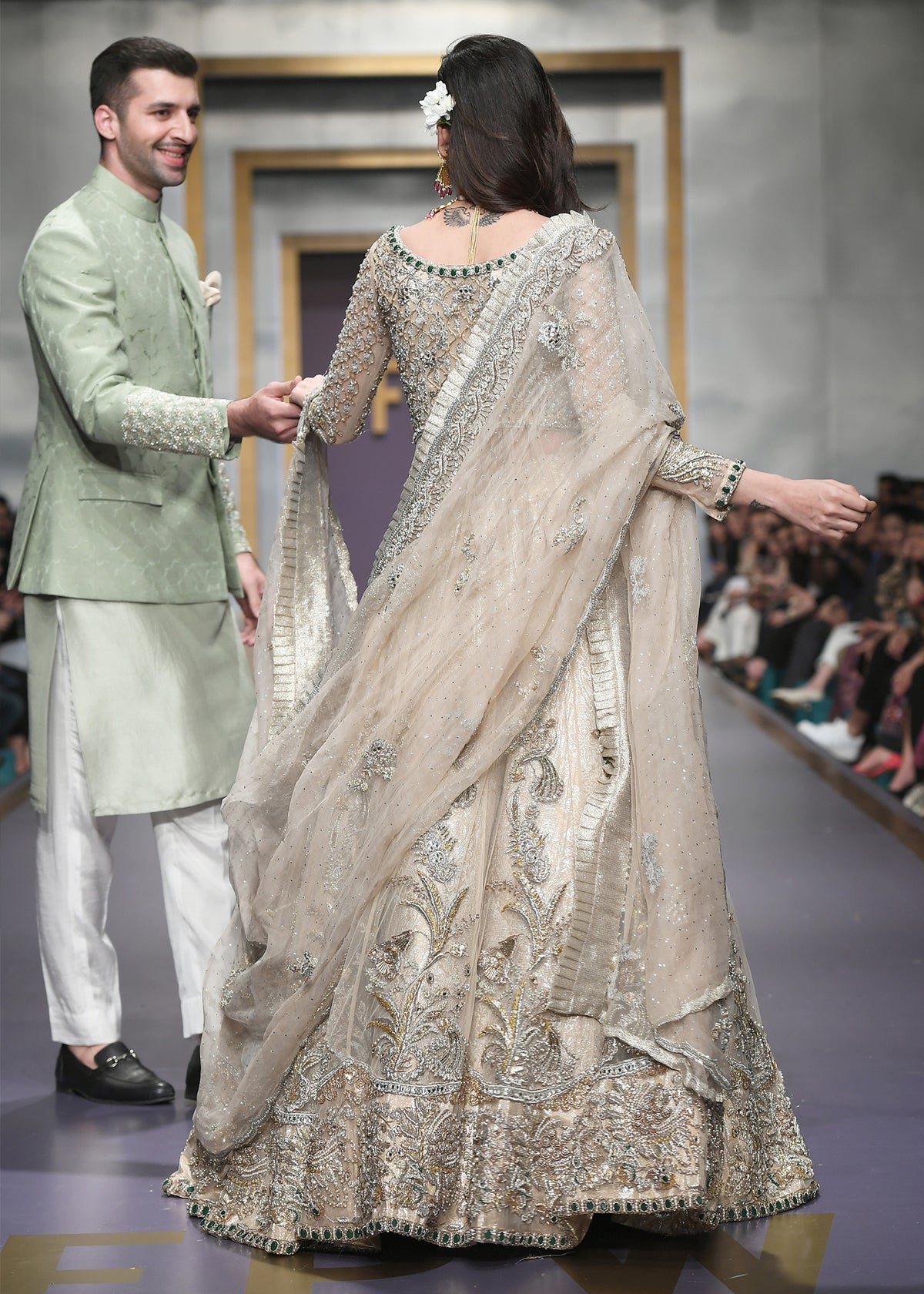 Primrose Luxury Pret by Sadaf Fawad Khan — detail view | SFK Luxury Pret