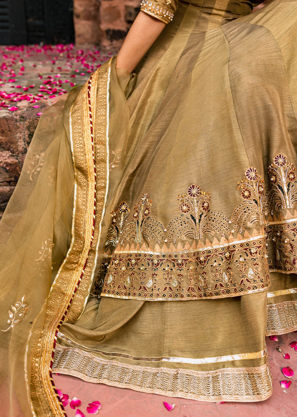 Dhani by Sadaf Fawad Khan — side view | SFK Formal