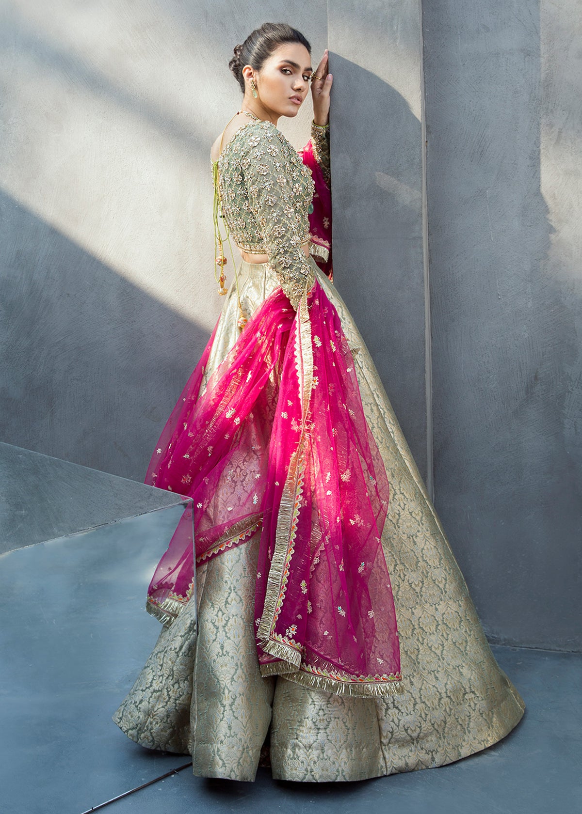 Mira by Sadaf Fawad Khan — side view | SFK Formal