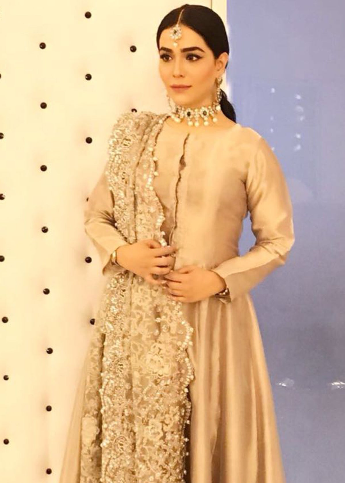 Humaima Malik in Sadaf Fawad Khan — Celebrity Formal SFK Portfolio | SFK Formal