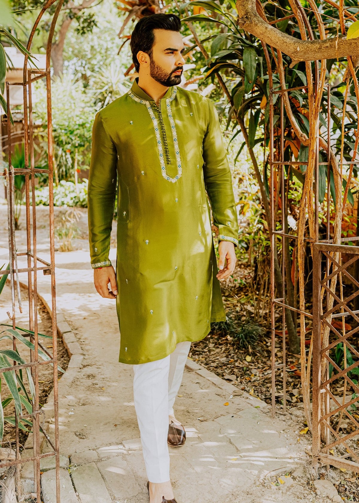 Chartreuse by Sadaf Fawad Khan | SFK Menswear
