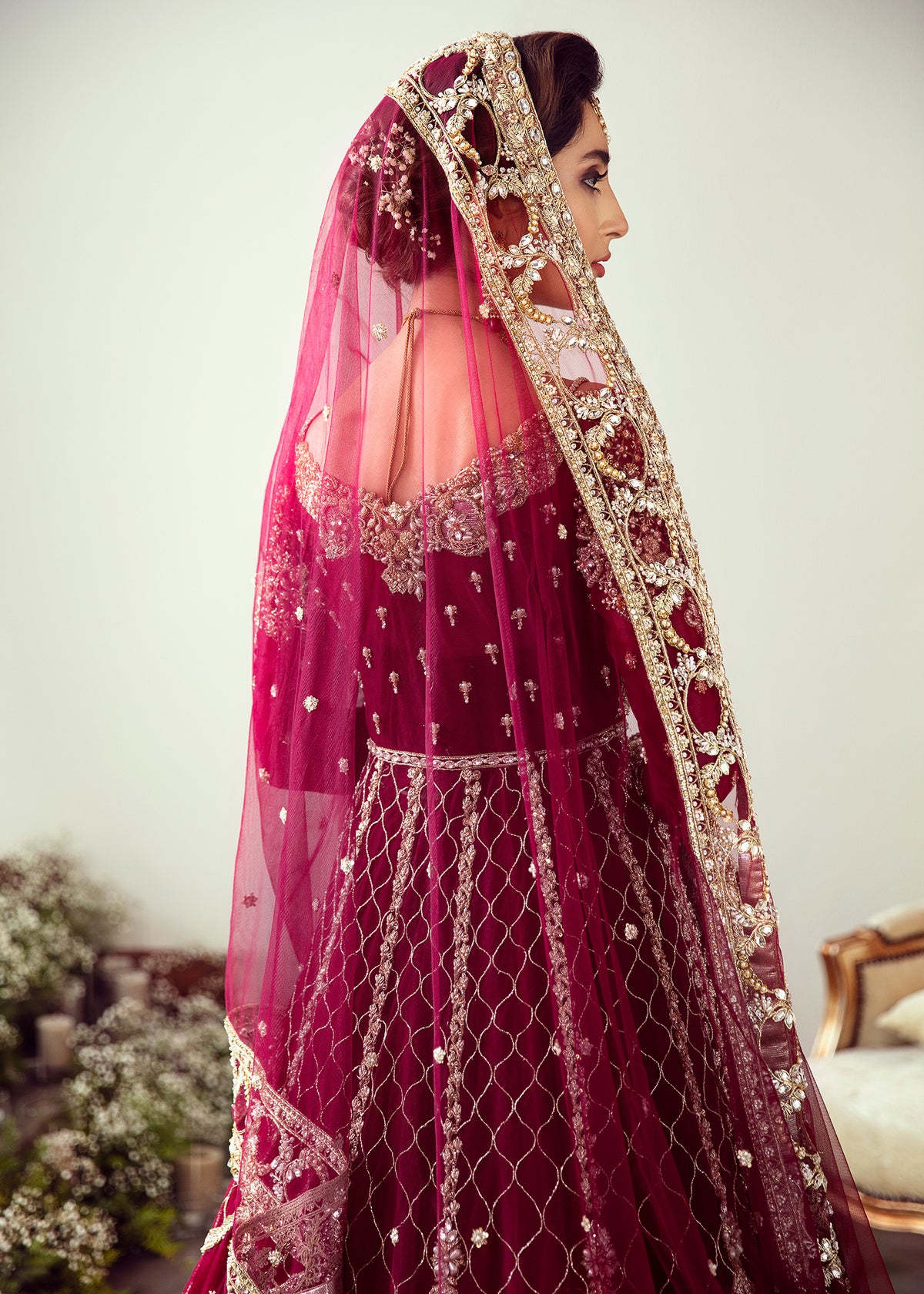 Suraiya by Sadaf Fawad Khan — side view | SFK Formal