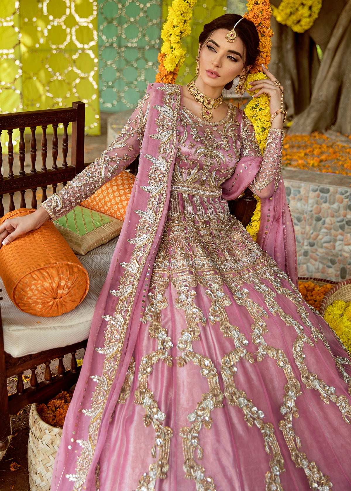 Pink Rose by Sadaf Fawad Khan – Bridal Dresses Pakistan