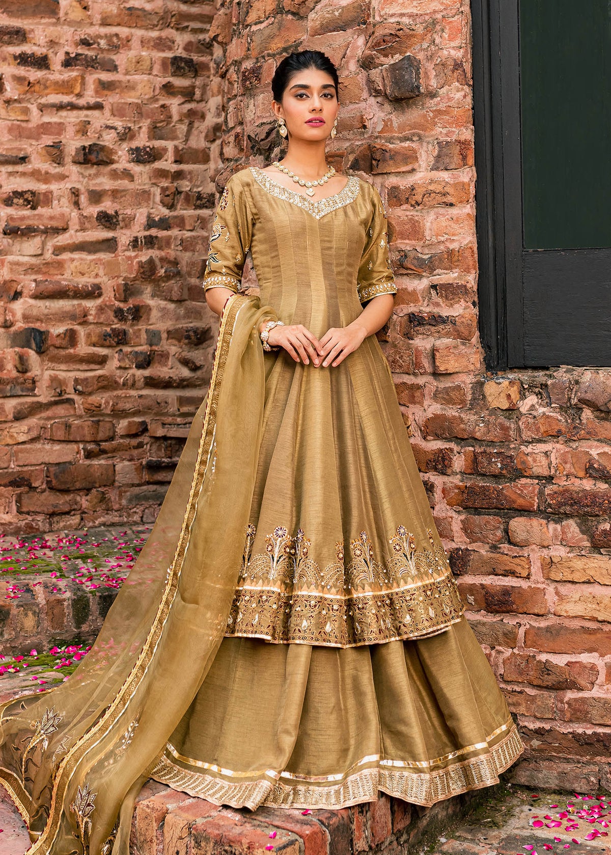 Dhani by Sadaf Fawad Khan — Embellished Formal Outfit | SFK Formal