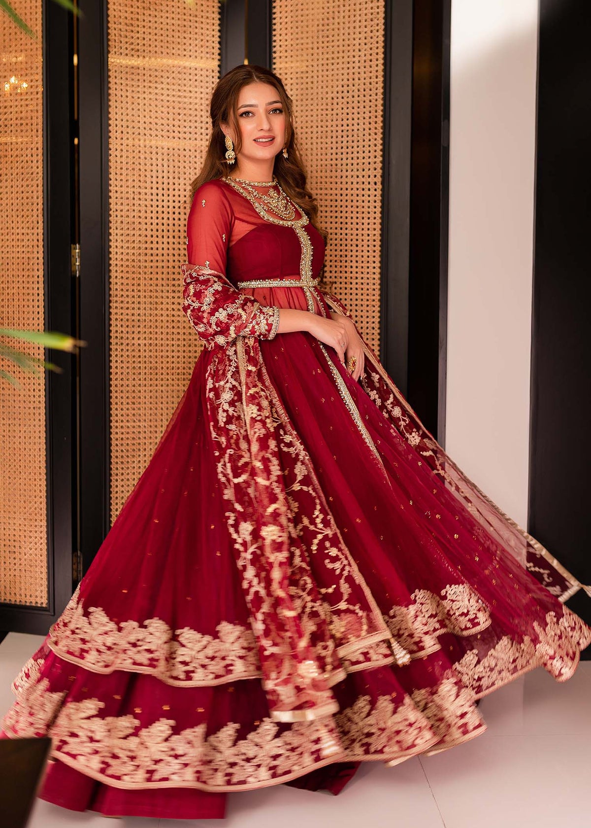 Sangria by Sadaf Fawad Khan — full length view | SFK Formal