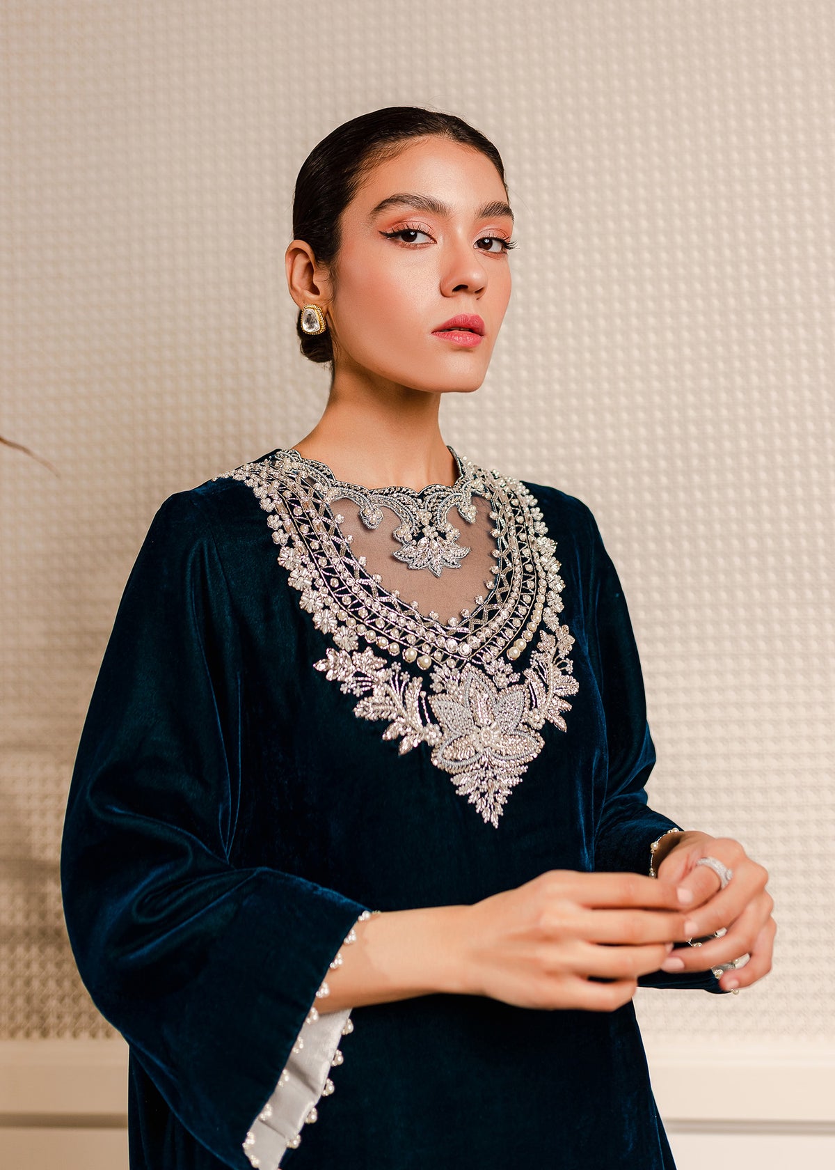 Sapphire by Sadaf Fawad Khan — full length view | SFK Formal