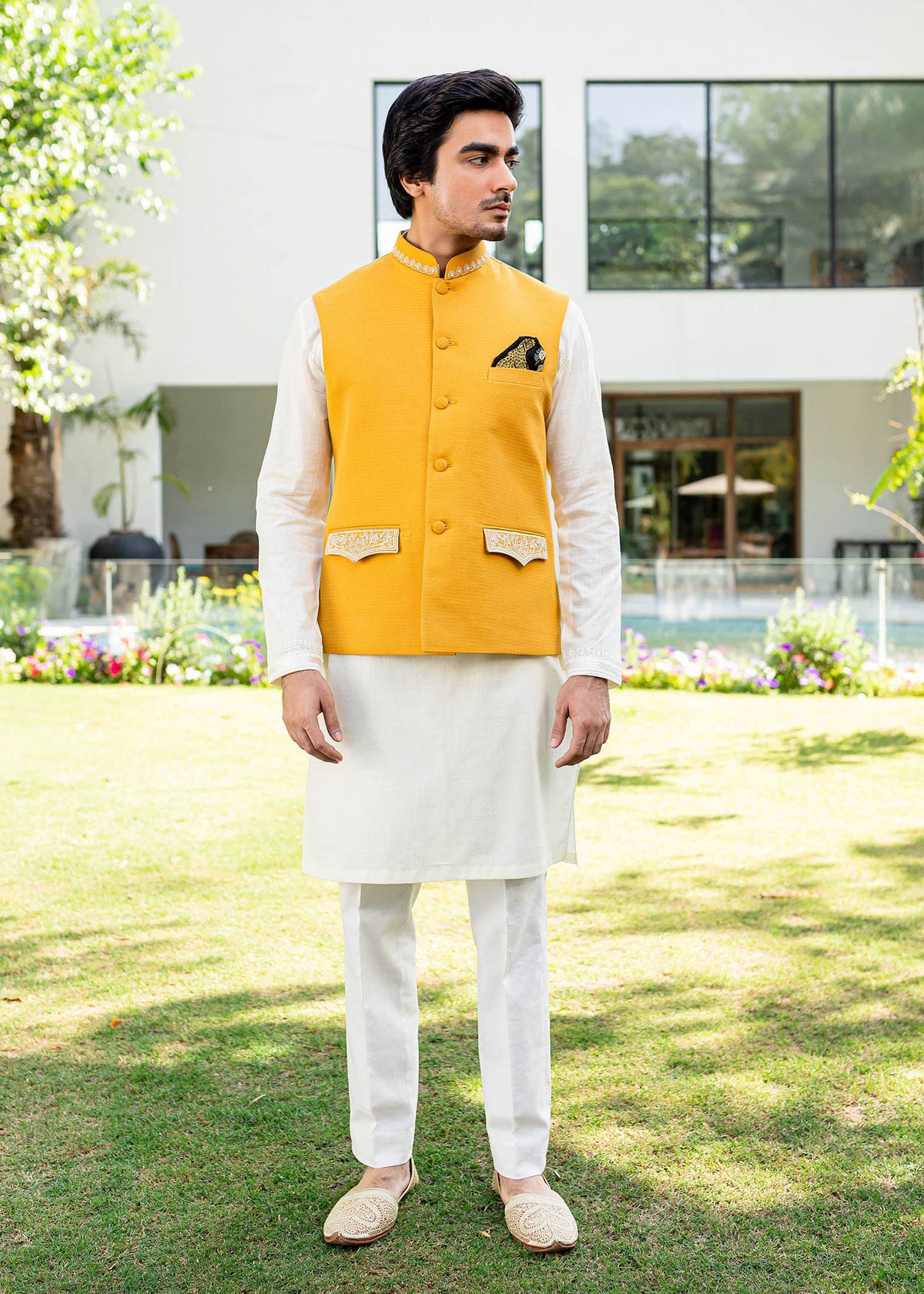 Sunrise by Sadaf Fawad Khan — full length view | SFK Menswear