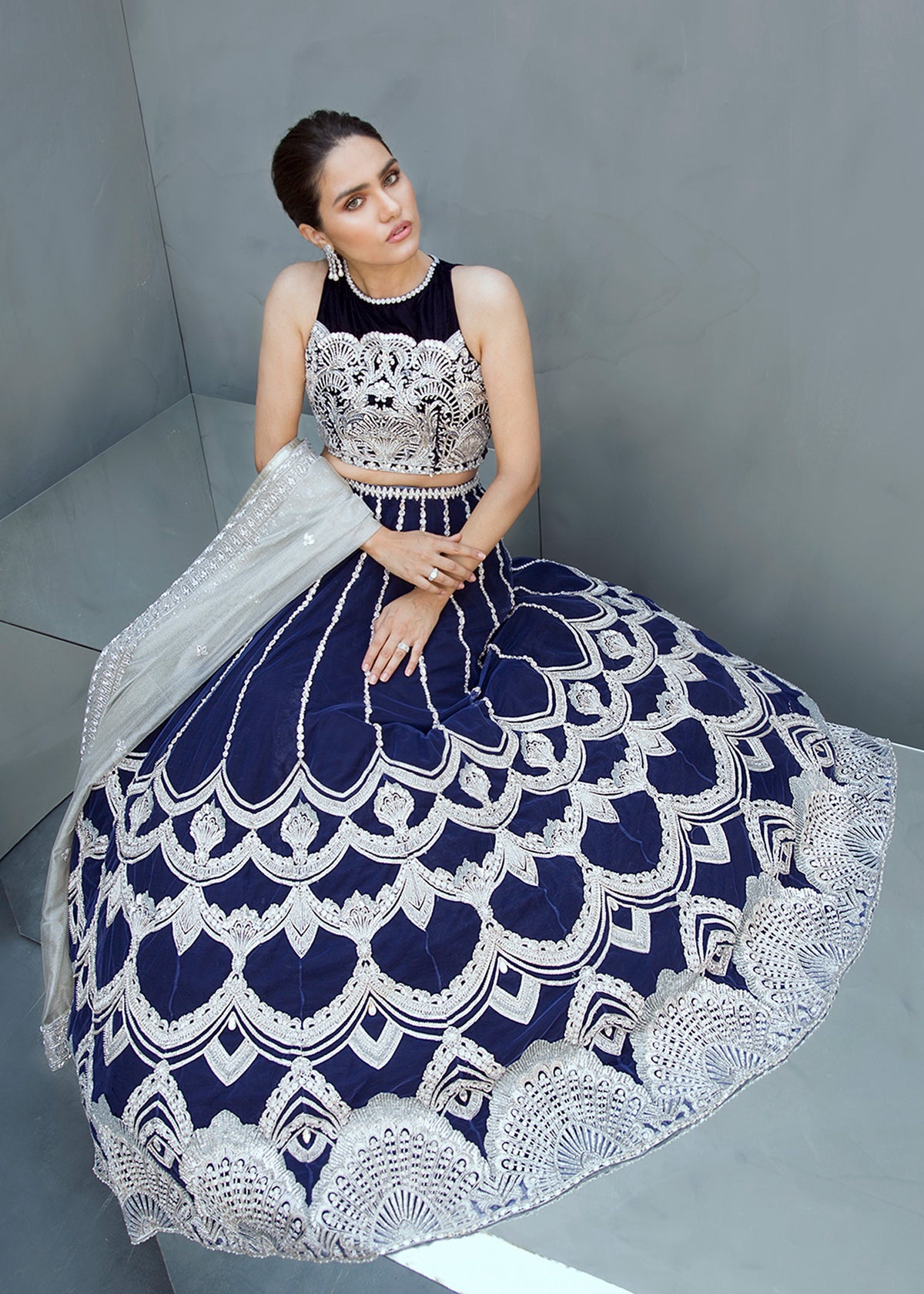 Nysha by Sadaf Fawad Khan — detail view | SFK Formal