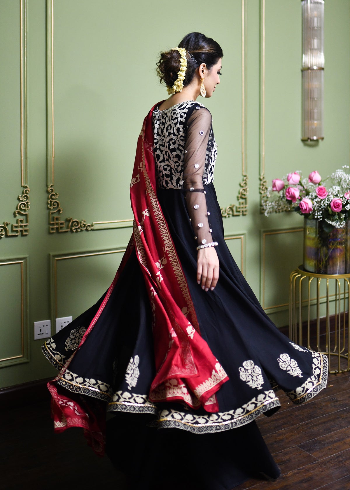 Viola by Sadaf Fawad Khan — side view | SFK Formal