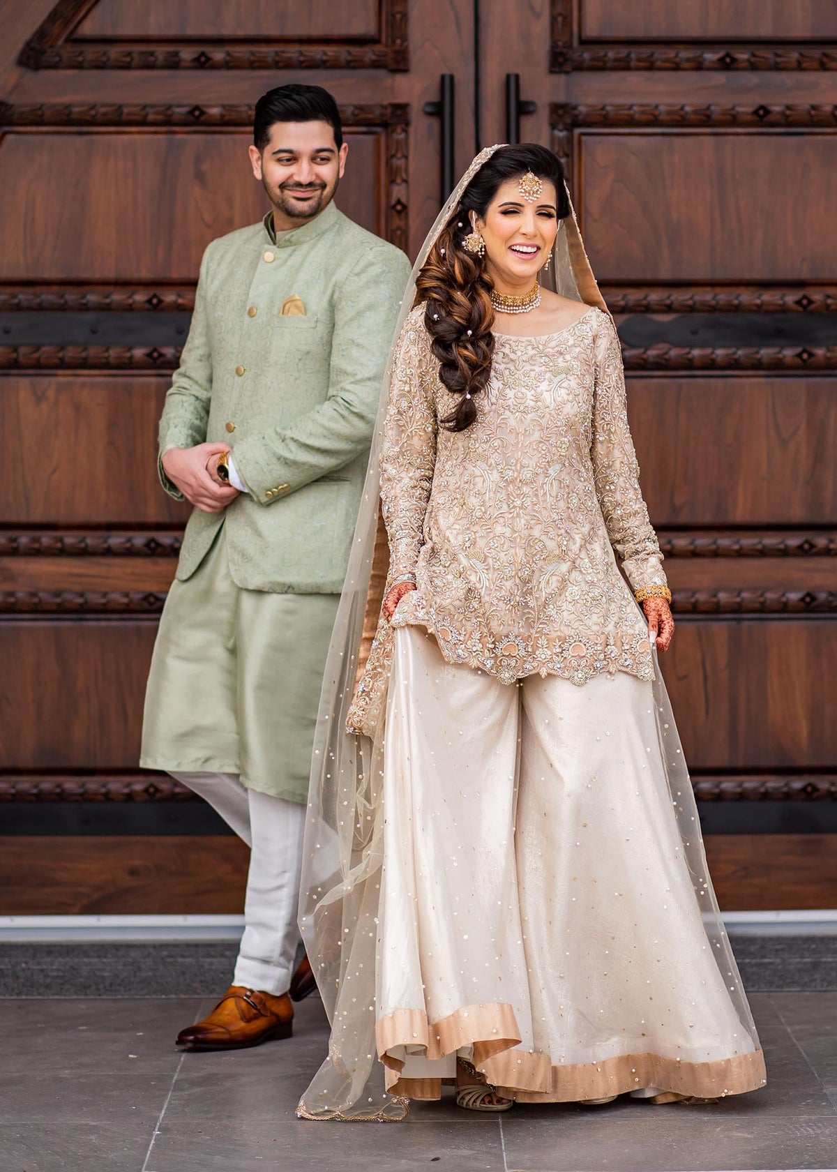 Client Diary by Sadaf Fawad Khan — side view | SFK Bridals Portfolio