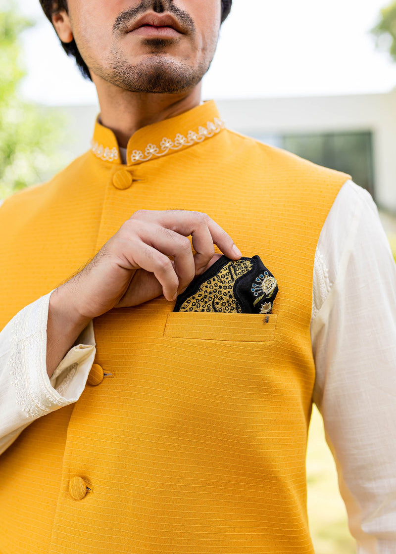 Sunrise by Sadaf Fawad Khan — detail view | SFK Menswear