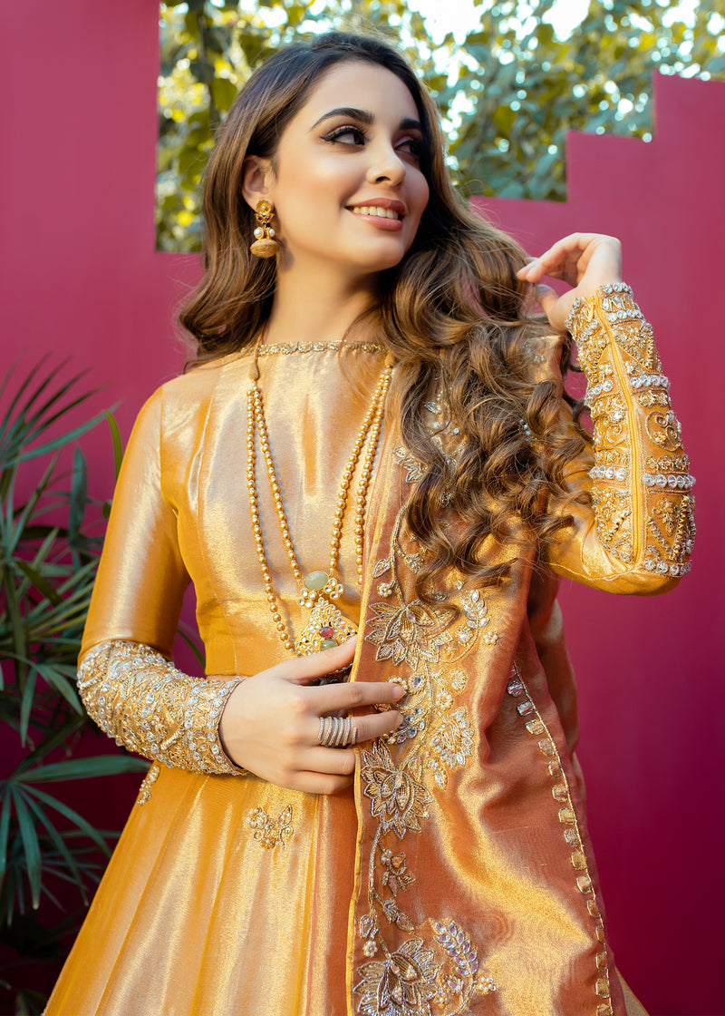 Marigold Bloom by Sadaf Fawad Khan — detail view | SFK Formal