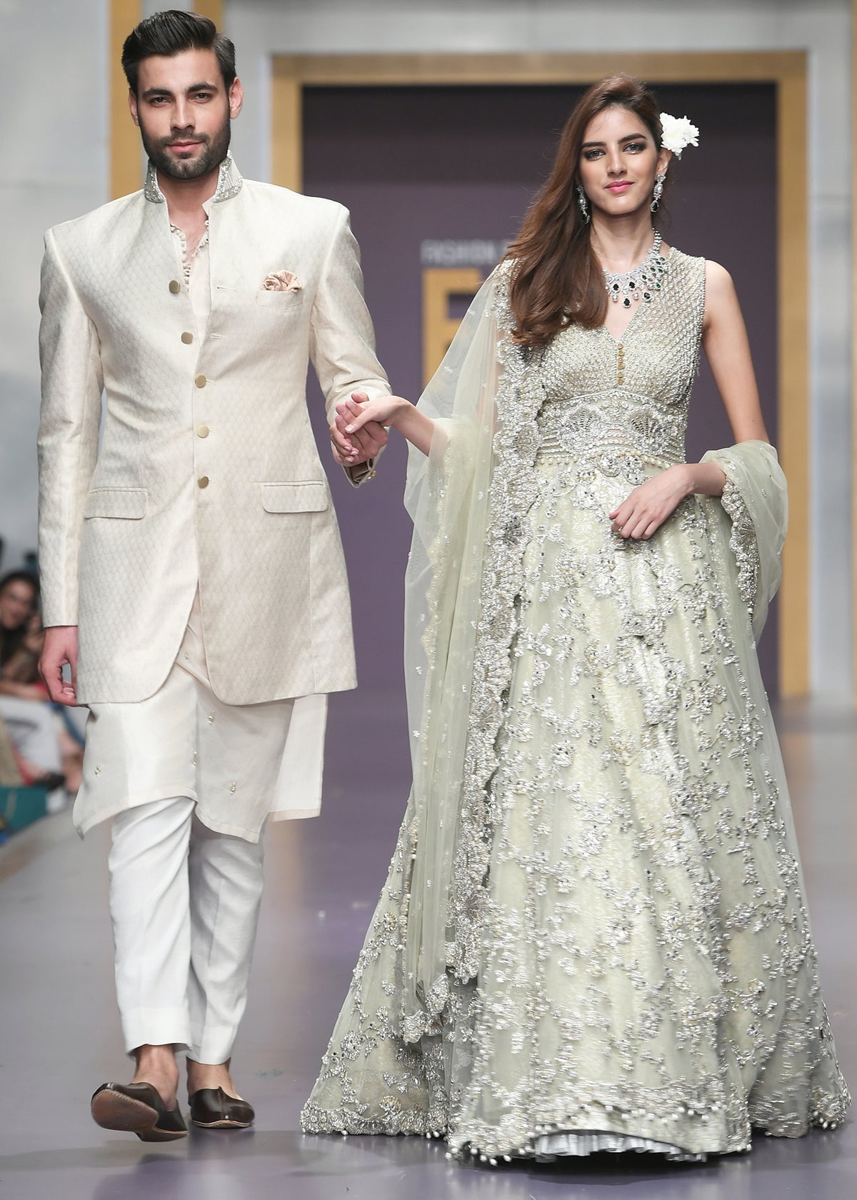 Sun Set by Sadaf Fawad Khan — detail view | SFK Luxury Pret