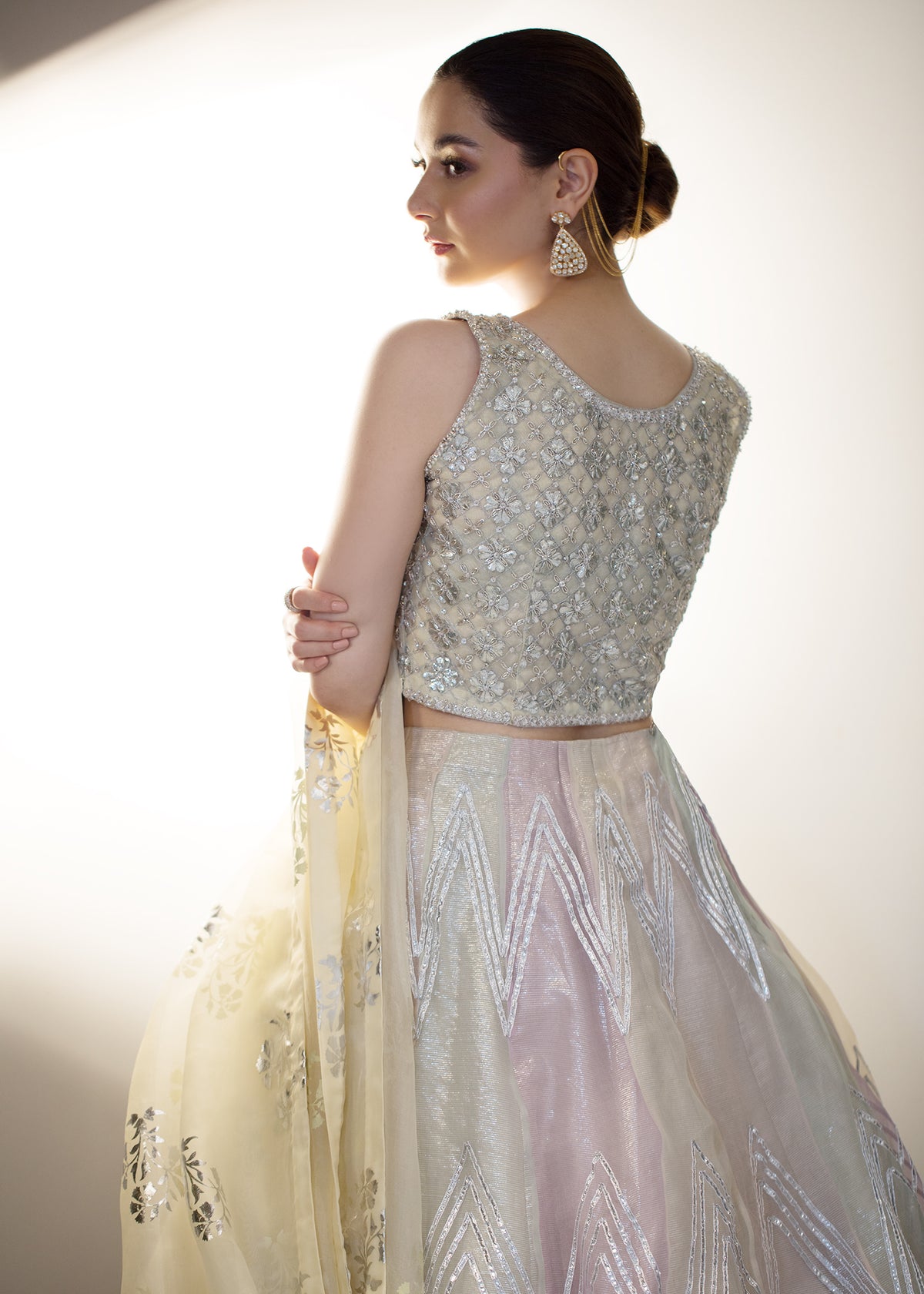Marjan by Sadaf Fawad Khan — side view | SFK Formal