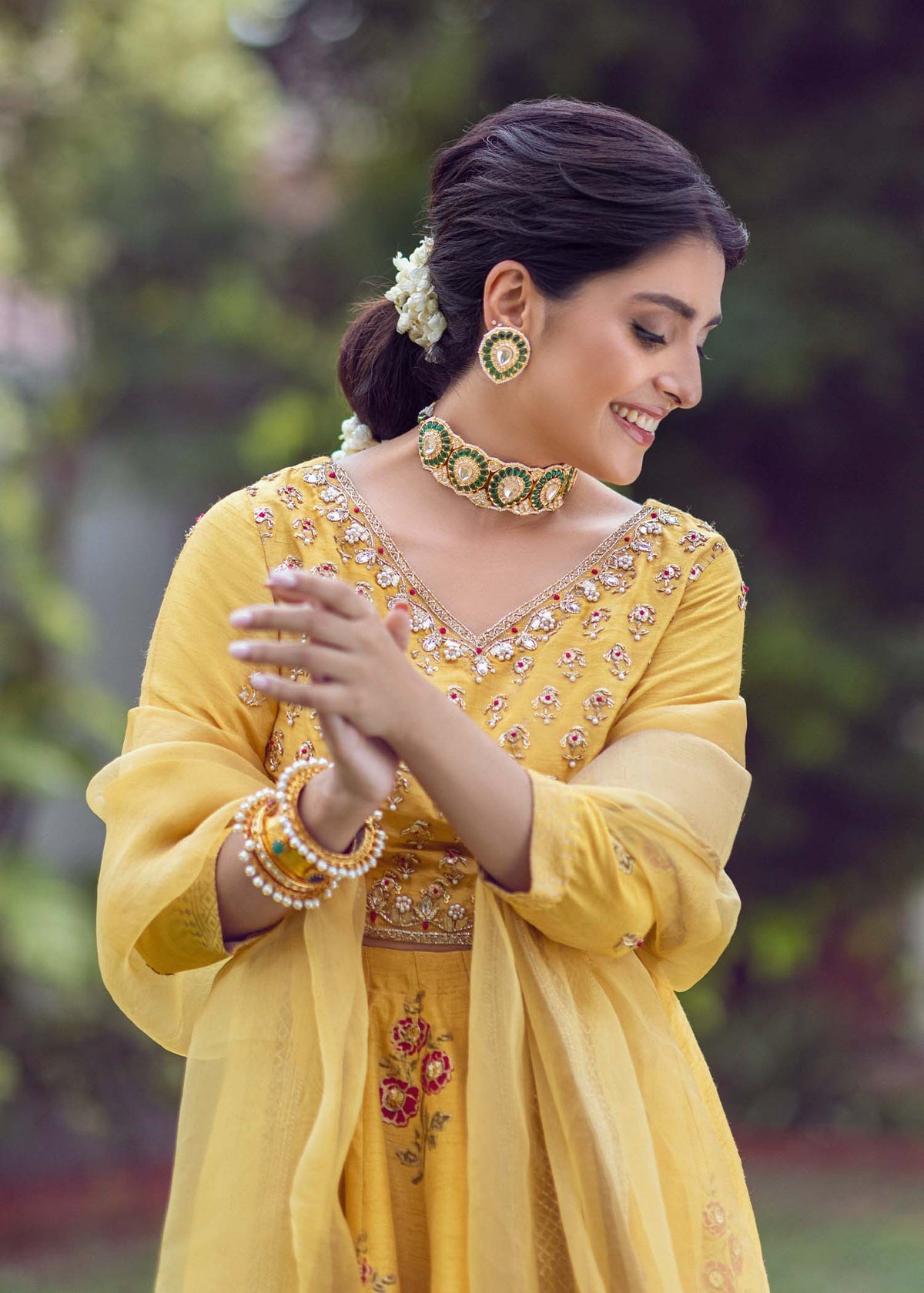 Yellow Island by Sadaf Fawad Khan — alternate view | SFK Formal