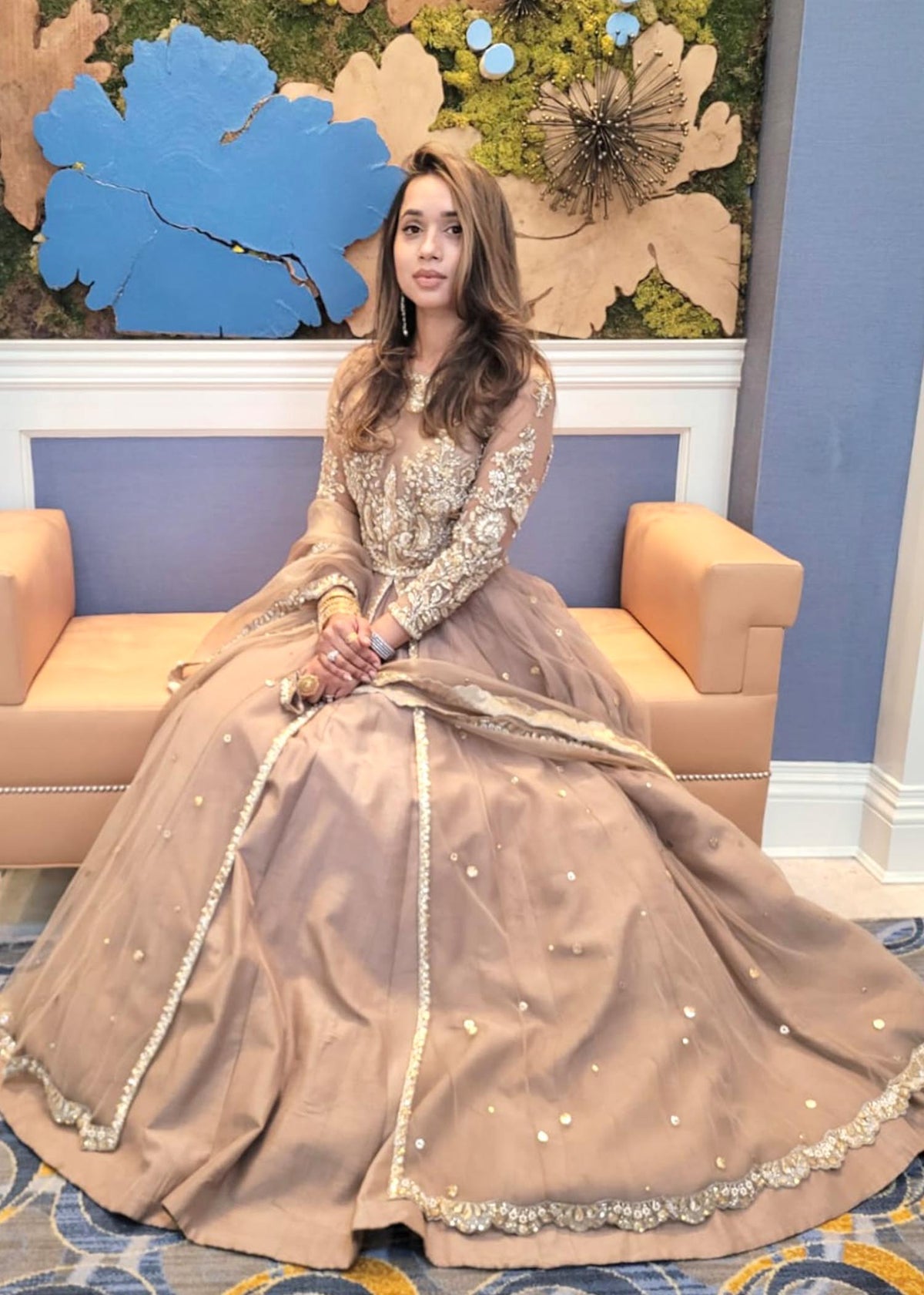 Client Diary by Sadaf Fawad Khan — side view | SFK Bridals Portfolio