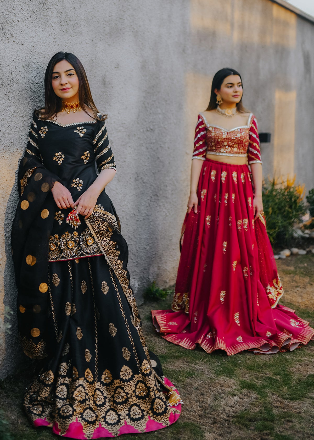 Night Tulip by Sadaf Fawad Khan — full length view | SFK Formal