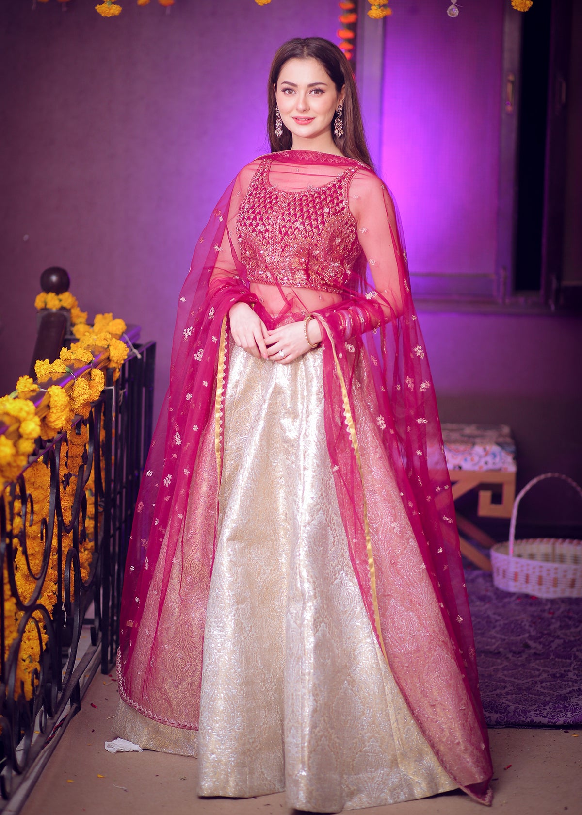 Hania Amir in Sadaf Fawad Khan — Celebrity Formal SFK Portfolio | SFK Formal