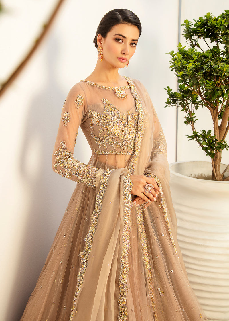 Victorian Blush by Sadaf Fawad Khan — detail view | SFK Formal
