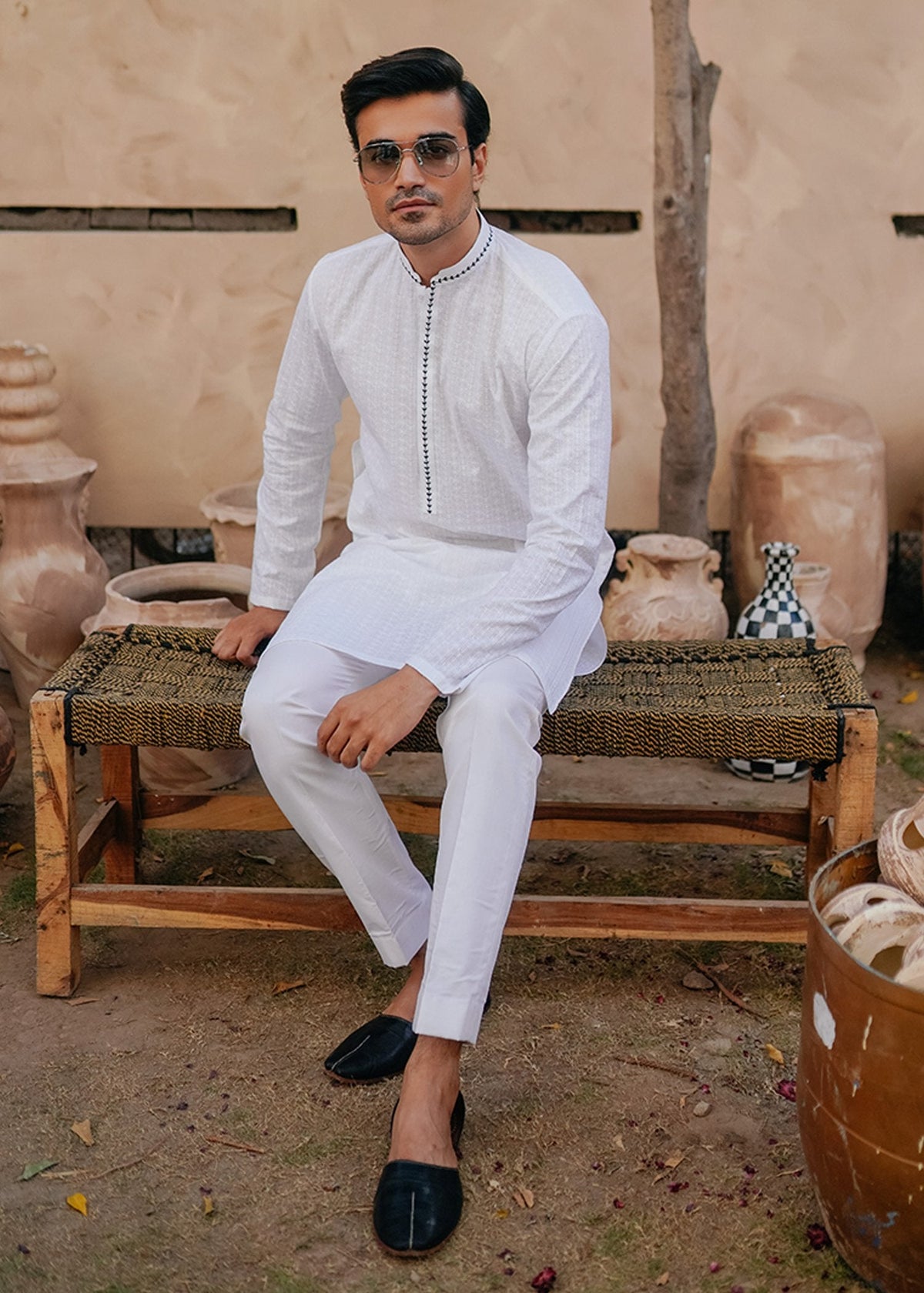 Nerine by Sadaf Fawad Khan — side view | SFK Menswear