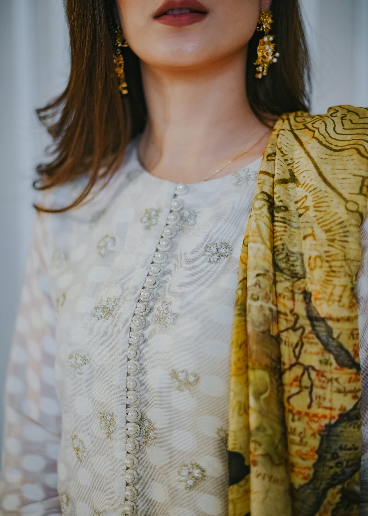 Calla Lily by Sadaf Fawad Khan — side view | SFK Formal
