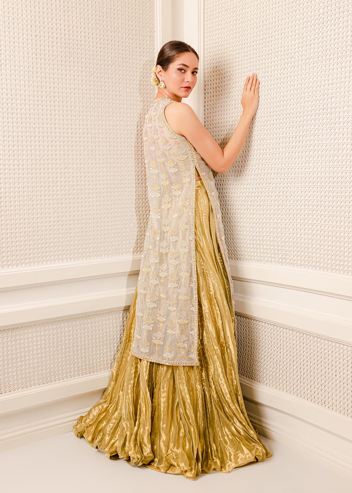 Peridot by Sadaf Fawad Khan — full length view | SFK Formal
