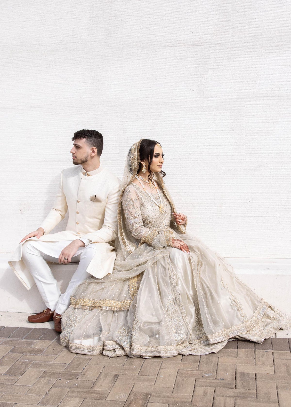 Client Diary by Sadaf Fawad Khan — back view | SFK Bridals Portfolio