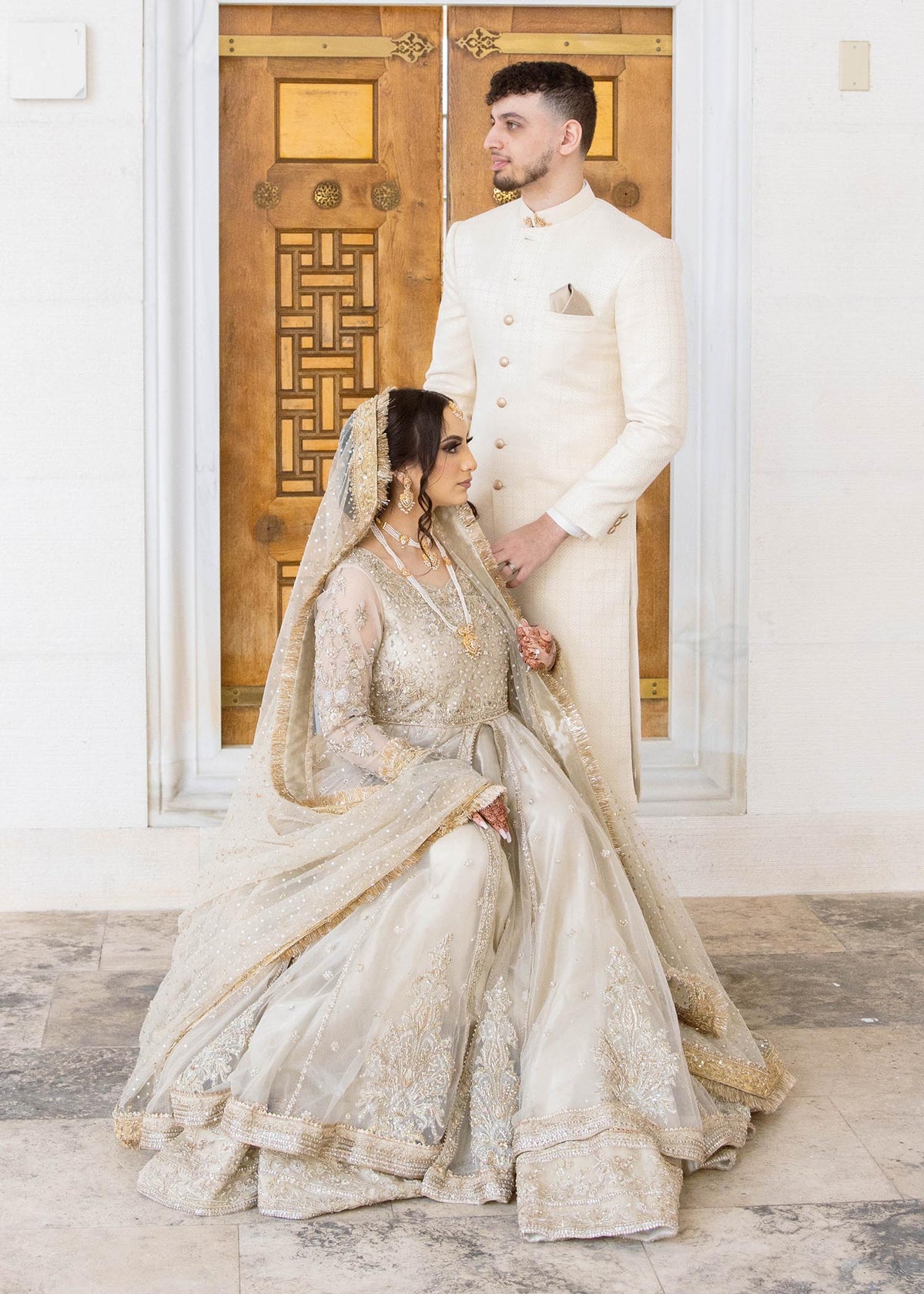 Client Diary by Sadaf Fawad Khan — side view | SFK Bridals Portfolio