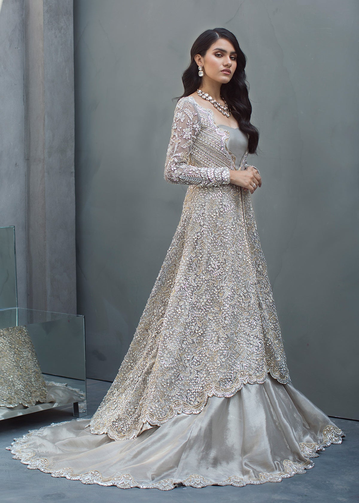 Zira by Sadaf Fawad Khan — Embellished Formal Outfit | SFK Formal