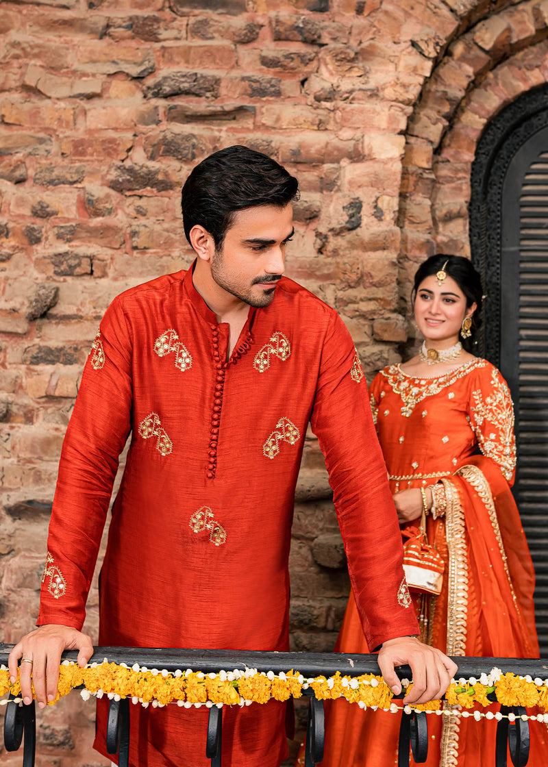 Yaqoot by Sadaf Fawad Khan — detail view | SFK Menswear