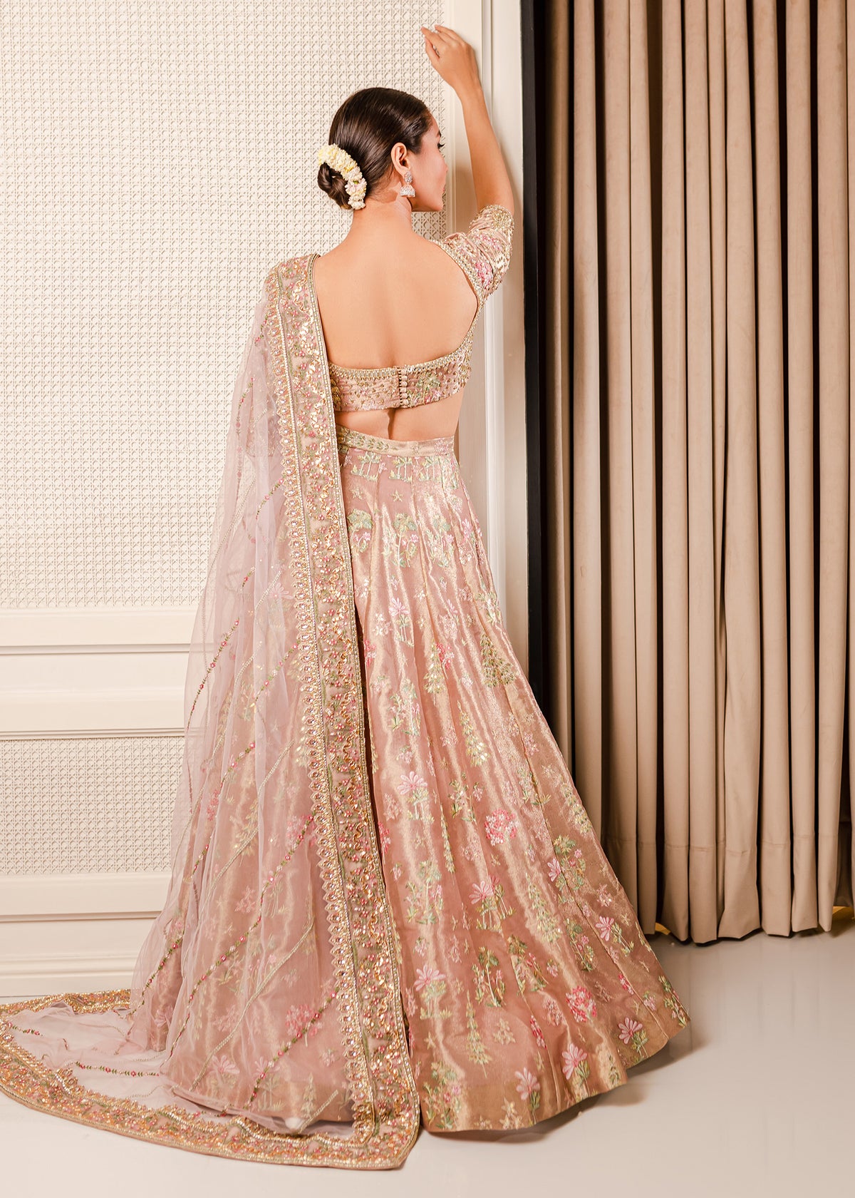 Rose Quartz by Sadaf Fawad Khan — full length view | SFK Formal